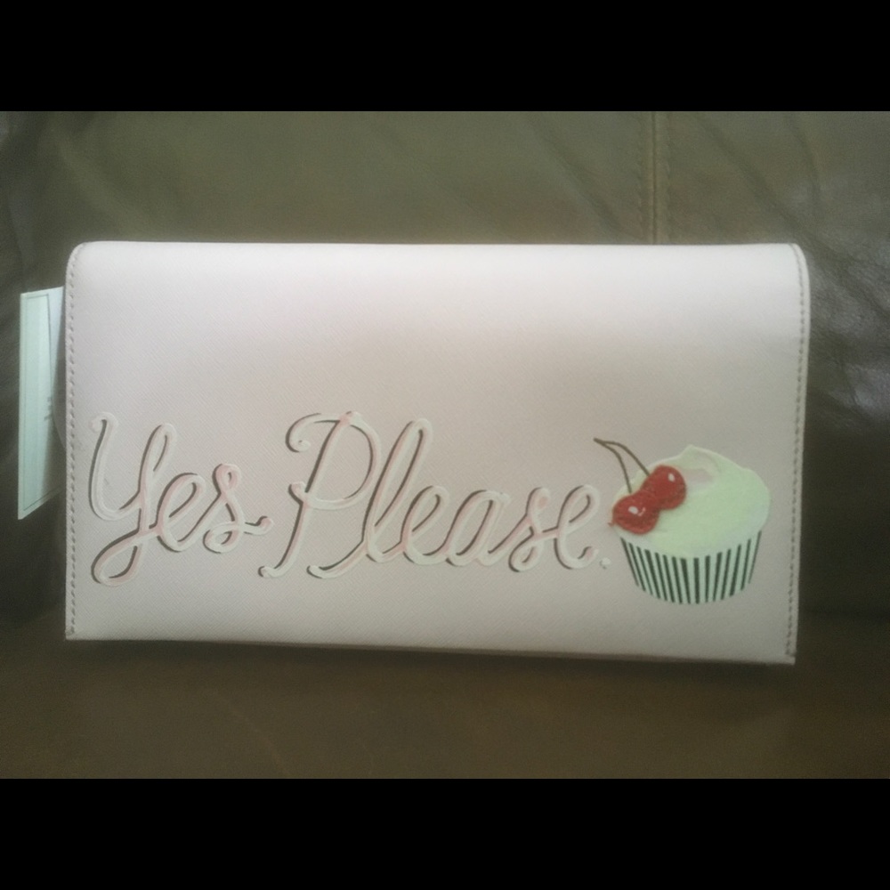 Kate spade/Magnolia Bakery Bonbon pink Clutch